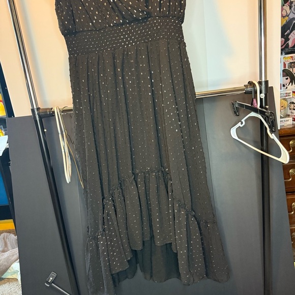 Lane Bryant size 22/24 Black Dress with Silver Accents - Picture 8 of 9